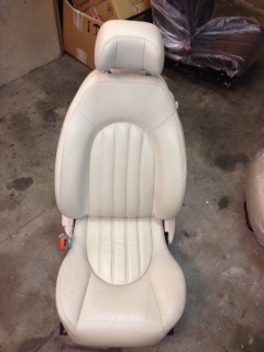 LH Front LH seat Creme leather Trimcode NED